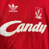 Shop 1988/89 LIVERPOOL HOME SHIRT (M) ADIDAS, classic football shirts, vintage football shirts & retro soccer jerseys at Cult Kits