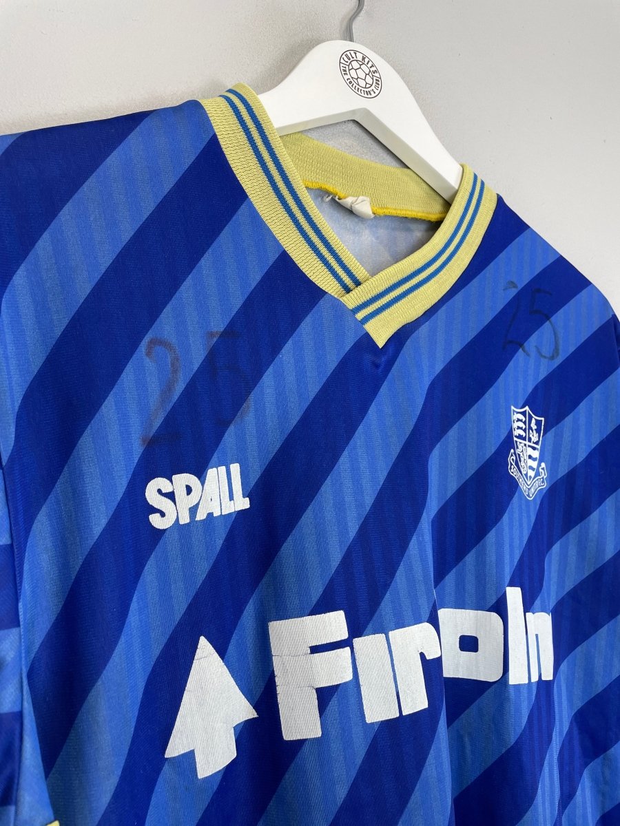 1988/89 SOUTHEND UNITED *MATCH WORN* HOME SHIRT (L) SPALL - Cult Kits - Large - Buy Vintage Football Shirts, Authentic Retro Football Shirts For Sale, Classic Football Shirts & Soccer Jersey