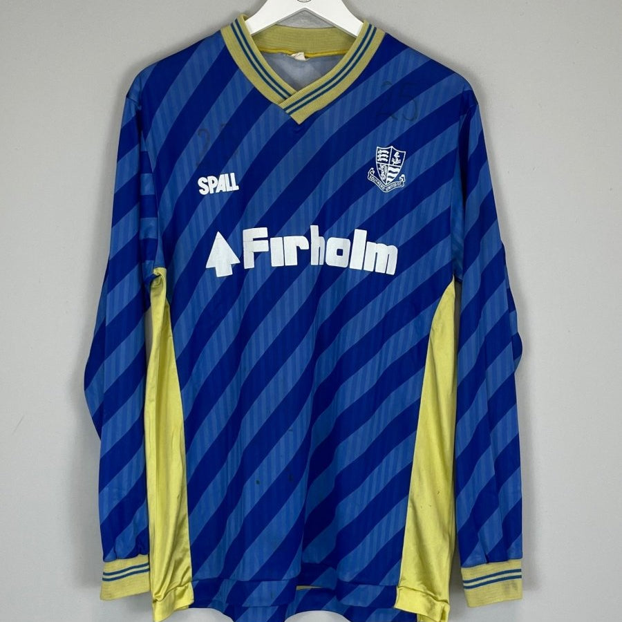 1988/89 SOUTHEND UNITED *MATCH WORN* HOME SHIRT (L) SPALL - Cult Kits - Large - Buy Vintage Football Shirts, Authentic Retro Football Shirts For Sale, Classic Football Shirts & Soccer Jersey