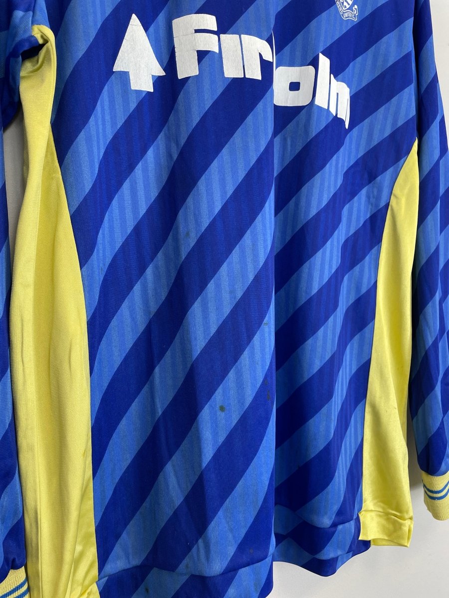 1988/89 SOUTHEND UNITED *MATCH WORN* HOME SHIRT (L) SPALL - Cult Kits - Large - Buy Vintage Football Shirts, Authentic Retro Football Shirts For Sale, Classic Football Shirts & Soccer Jersey
