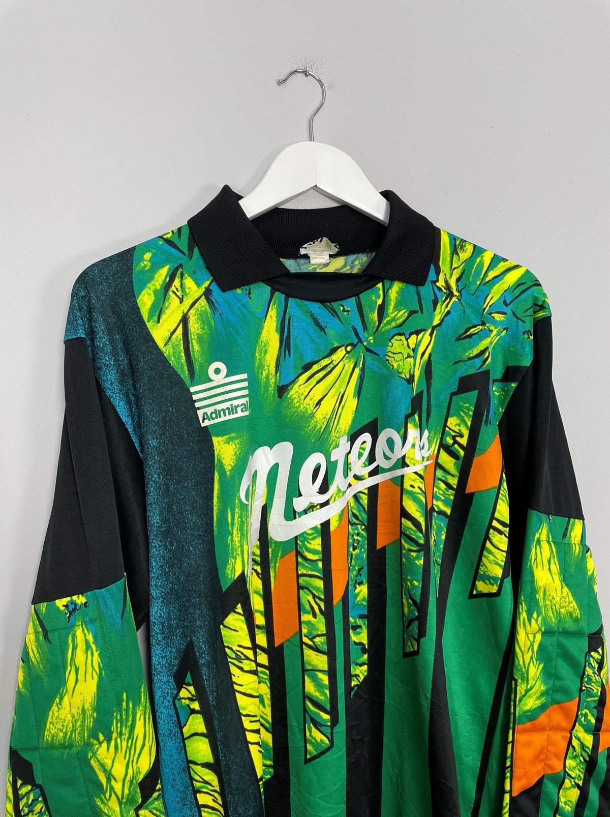 Shop 1988/90 ADMIRAL 'METEORS' TEMPLATE GK SHIRT (M), classic football shirts, vintage football shirts & retro soccer jerseys at Cult Kits