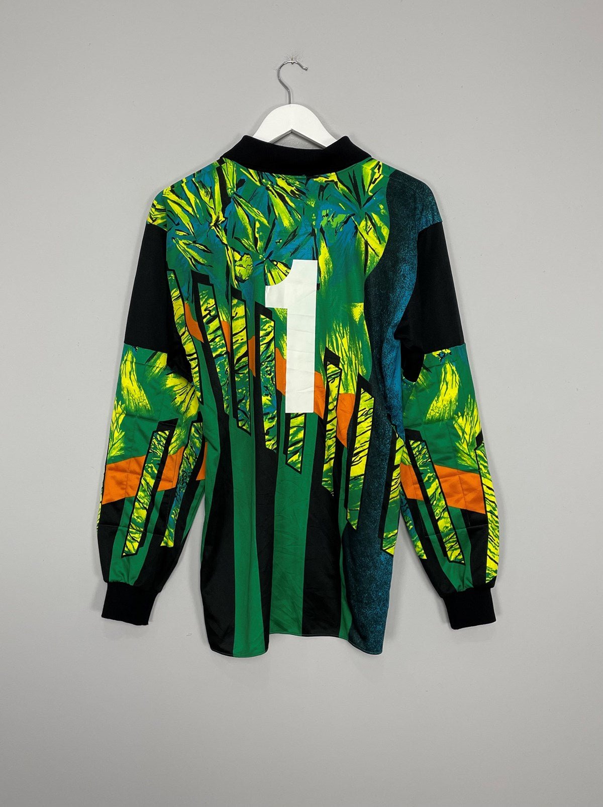 Shop 1988/90 ADMIRAL 'METEORS' TEMPLATE GK SHIRT (M), classic football shirts, vintage football shirts & retro soccer jerseys at Cult Kits