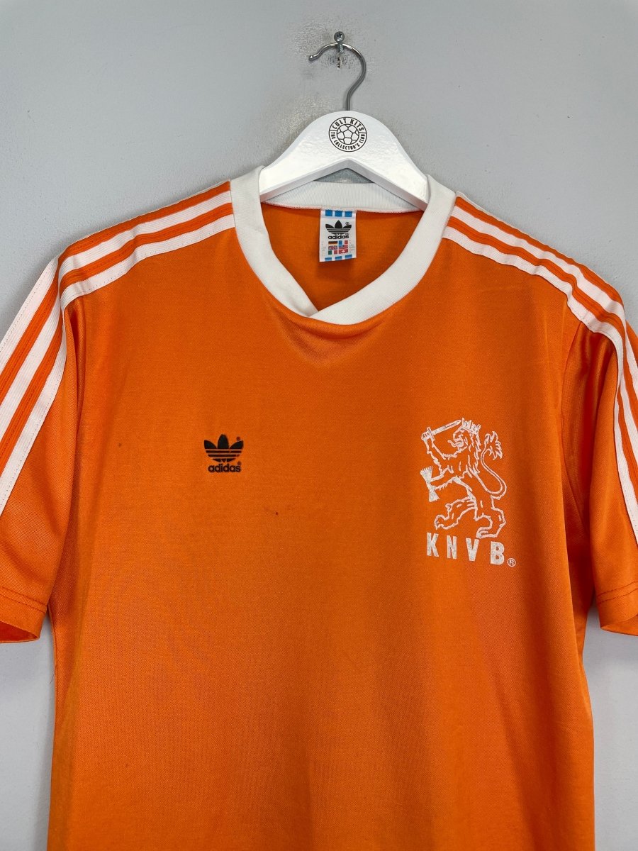 1988/90 NETHERLANDS HOME SHIRT (M) ADIDAS - Cult Kits - Medium - Buy Vintage Football Shirts, Authentic Retro Football Shirts For Sale, Classic Football Shirts & Soccer Jersey