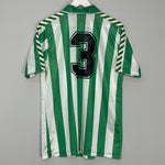 Shop 1988/90 REAL BETIS #3 HOME SHIRT (L) HUMMEL, classic football shirts, vintage football shirts & retro soccer jerseys at Cult Kits