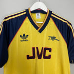 Shop 1988/91 ARSENAL AWAY SHIRT (L) ADIDAS, classic football shirts, vintage football shirts & retro soccer jerseys at Cult Kits