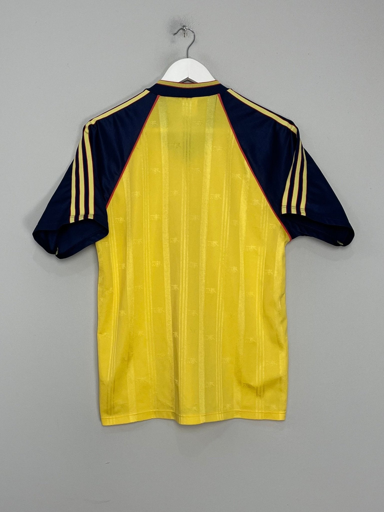 Shop 1988/91 ARSENAL AWAY SHIRT (L) ADIDAS, classic football shirts, vintage football shirts & retro soccer jerseys at Cult Kits