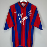 1989/90 CRYSTAL PALACE *FA CUP FINAL* HOME SHIRT (L) BUKTA - Cult Kits - Large - Buy Vintage Football Shirts, Authentic Retro Football Shirts For Sale, Classic Football Shirts & Soccer Jersey