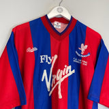 1989/90 CRYSTAL PALACE *FA CUP FINAL* HOME SHIRT (L) BUKTA - Cult Kits - Large - Buy Vintage Football Shirts, Authentic Retro Football Shirts For Sale, Classic Football Shirts & Soccer Jersey