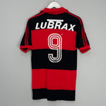 Shop 1989/90 FLAMENGO #9 HOME SHIRT (M) ADIDAS, classic football shirts, vintage football shirts & retro soccer jerseys at Cult Kits