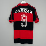 Shop 1989/90 FLAMENGO #9 HOME SHIRT (M) ADIDAS, classic football shirts, vintage football shirts & retro soccer jerseys at Cult Kits