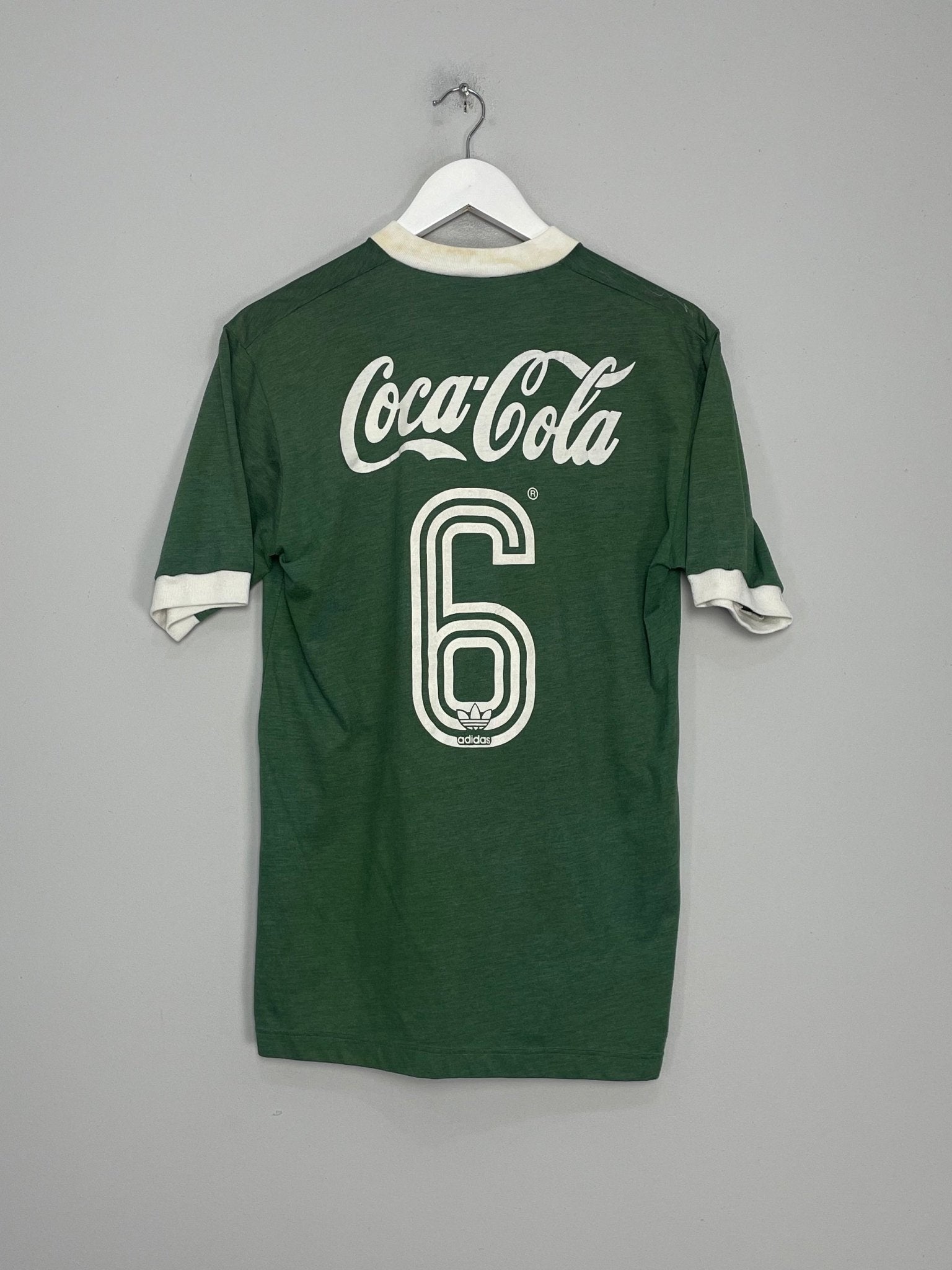 Shop 1989/90 PALMEIRAS #6 HOME SHIRT (M) ADIDAS, classic football shirts, vintage football shirts & retro soccer jerseys at Cult Kits