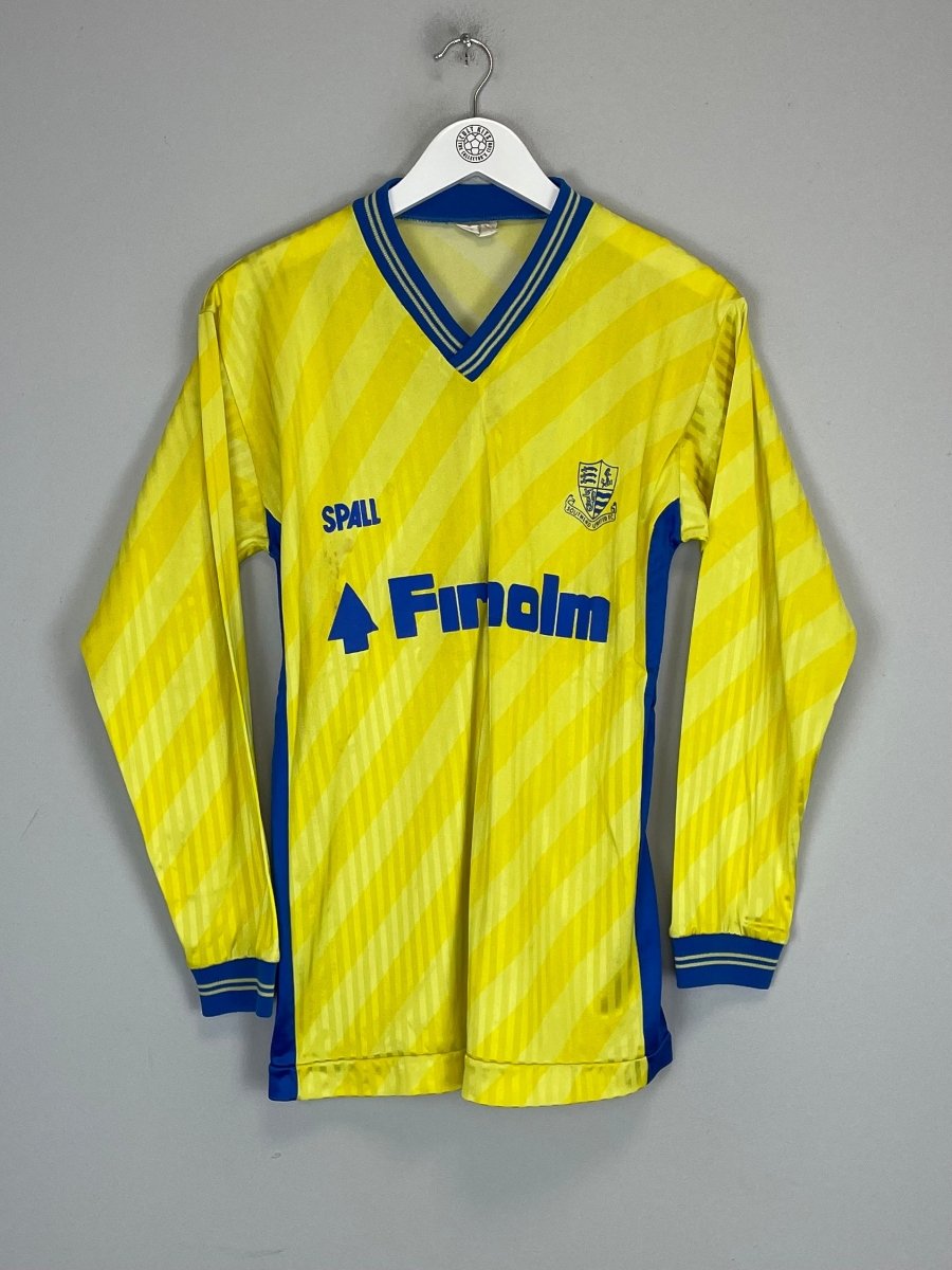 1989/90 SOUTHEND 12 L/S *MATCH WORN* AWAY SHIRT (M) SPALL - Cult Kits - Medium - Buy Vintage Football Shirts, Authentic Retro Football Shirts For Sale, Classic Football Shirts & Soccer Jersey