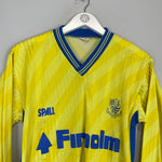 1989/90 SOUTHEND 12 L/S *MATCH WORN* AWAY SHIRT (M) SPALL - Cult Kits - Medium - Buy Vintage Football Shirts, Authentic Retro Football Shirts For Sale, Classic Football Shirts & Soccer Jersey