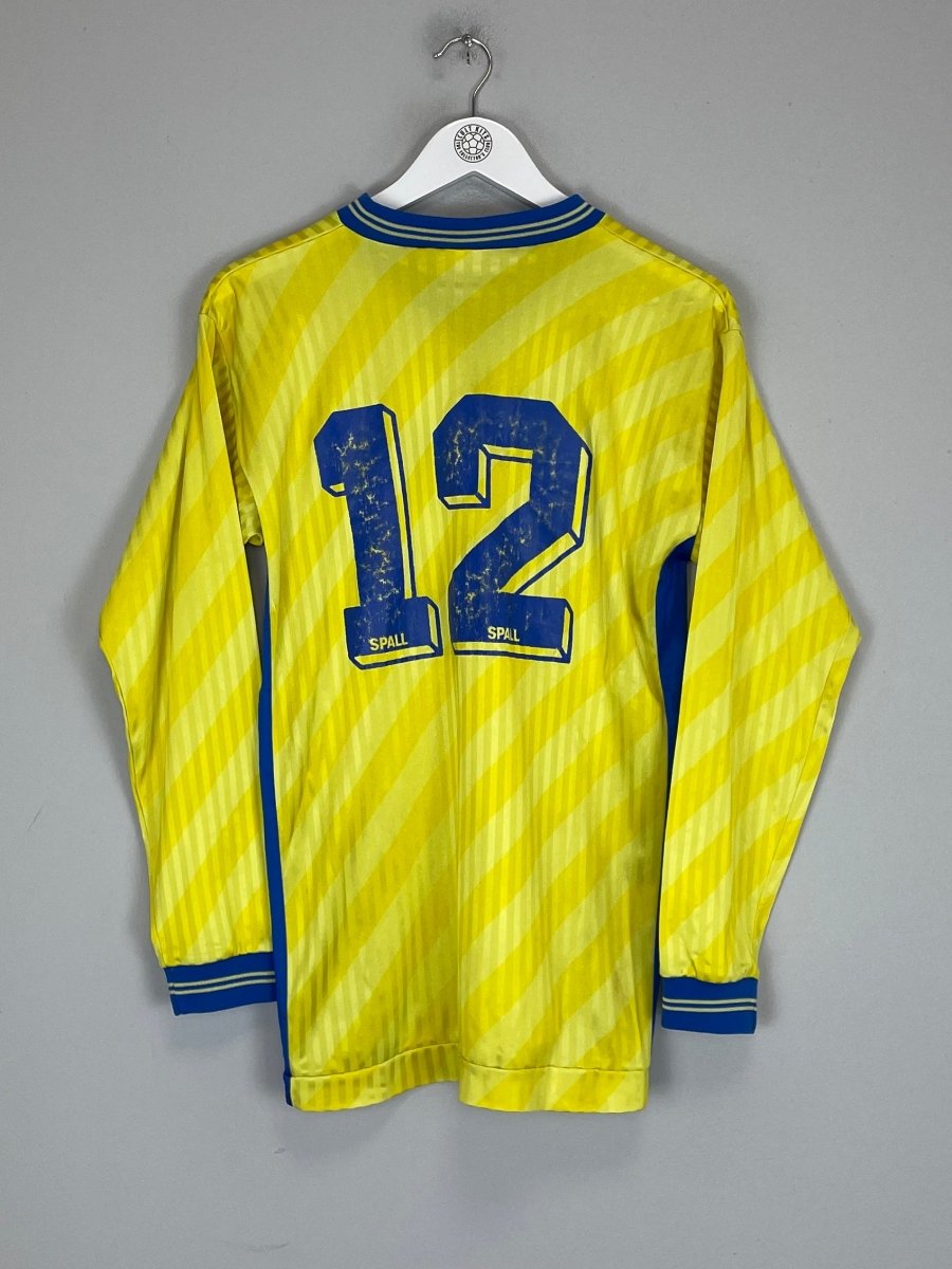 1989/90 SOUTHEND 12 L/S *MATCH WORN* AWAY SHIRT (M) SPALL - Cult Kits - Medium - Buy Vintage Football Shirts, Authentic Retro Football Shirts For Sale, Classic Football Shirts & Soccer Jersey