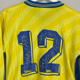 1989/90 SOUTHEND 12 L/S *MATCH WORN* AWAY SHIRT (M) SPALL - Cult Kits - Medium - Buy Vintage Football Shirts, Authentic Retro Football Shirts For Sale, Classic Football Shirts & Soccer Jersey