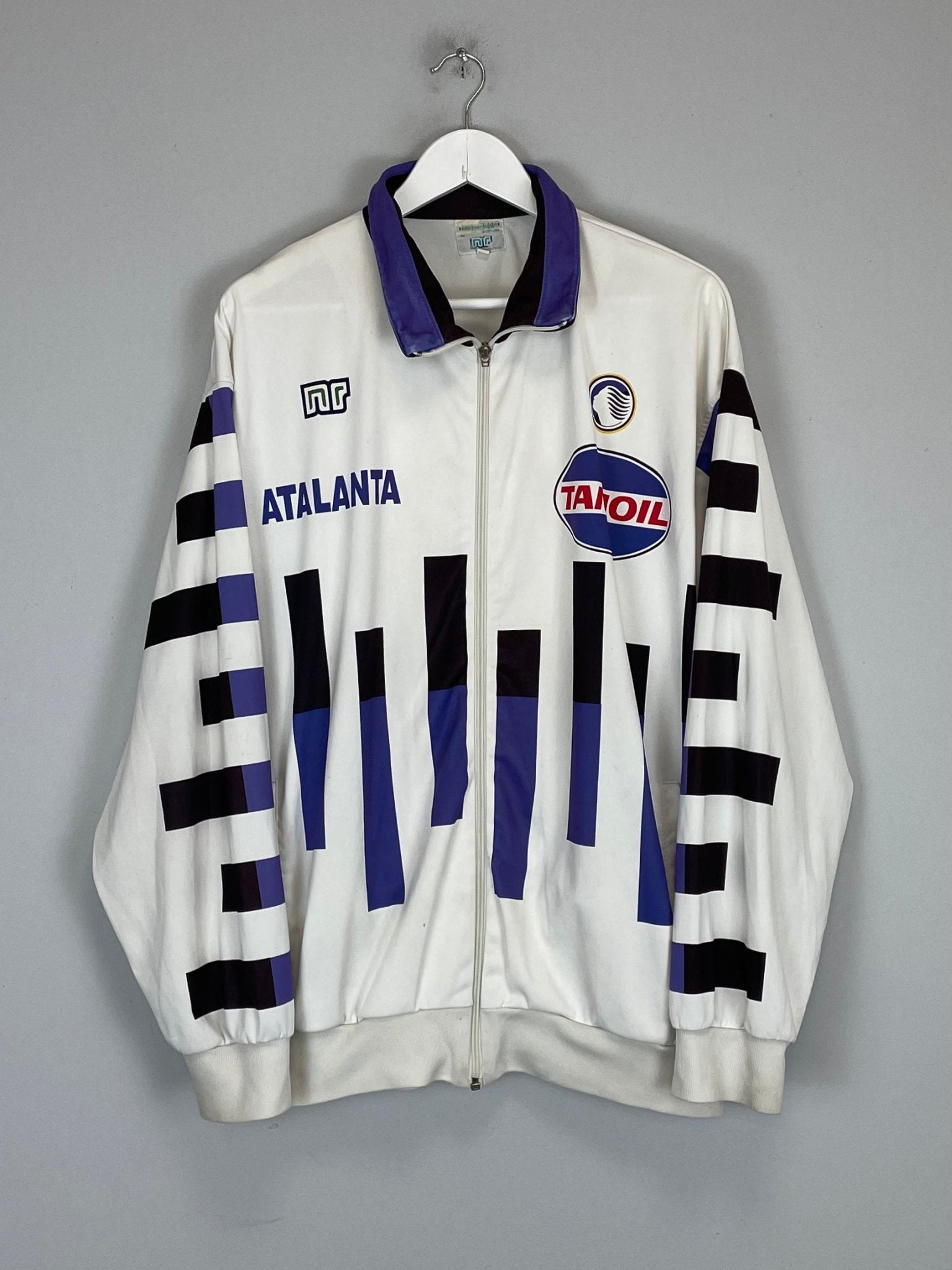 Shop 1989/91 ATALANTA TRACK JACKET (L) NR, classic football shirts, vintage football shirts & retro soccer jerseys at Cult Kits