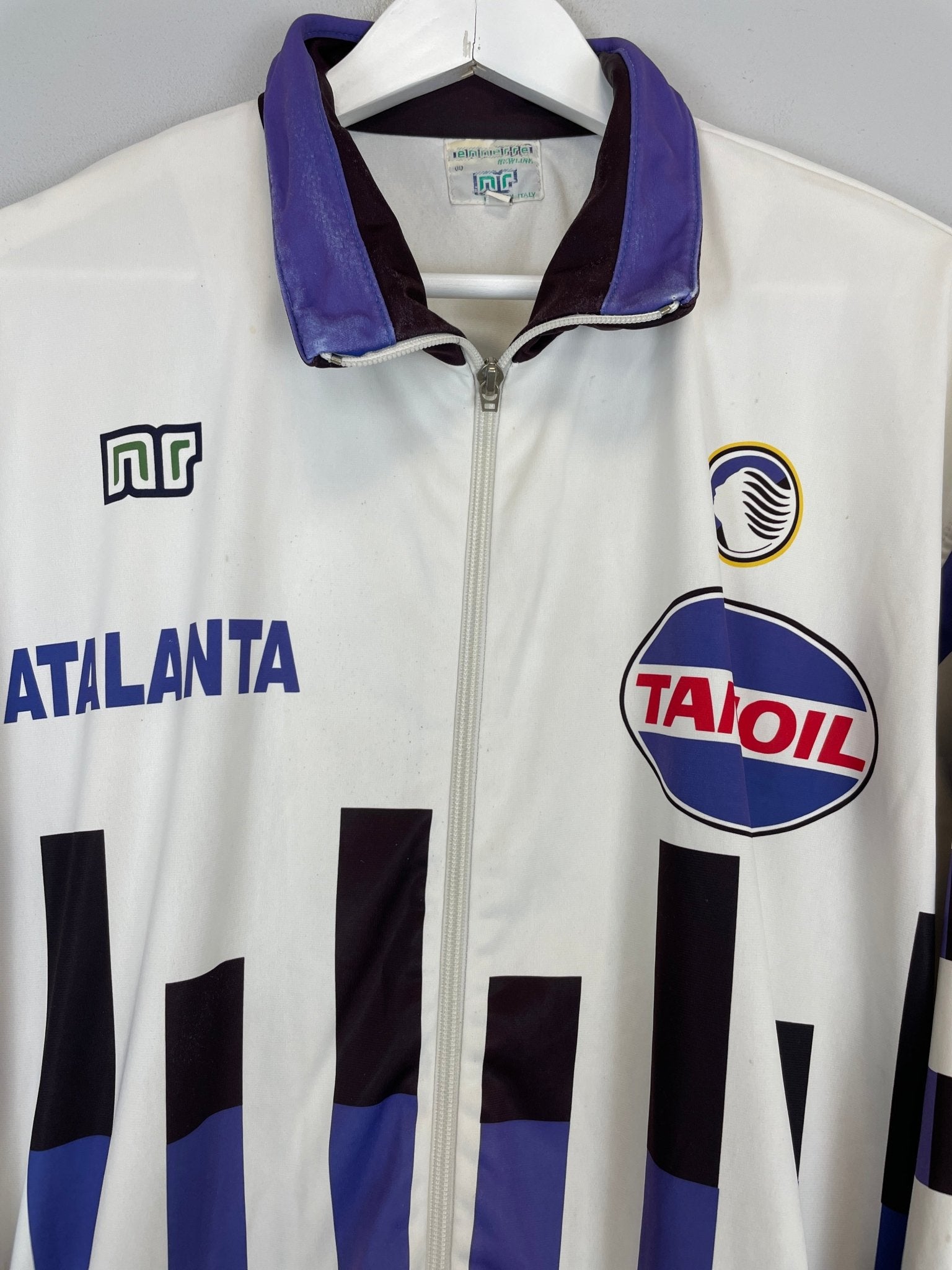 Shop 1989/91 ATALANTA TRACK JACKET (L) NR, classic football shirts, vintage football shirts & retro soccer jerseys at Cult Kits