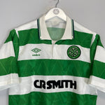 1989/91 CELTIC HOME SHIRT (M) UMBRO - Cult Kits - Medium - Buy Vintage Football Shirts, Authentic Retro Football Shirts For Sale, Classic Football Shirts & Soccer Jersey