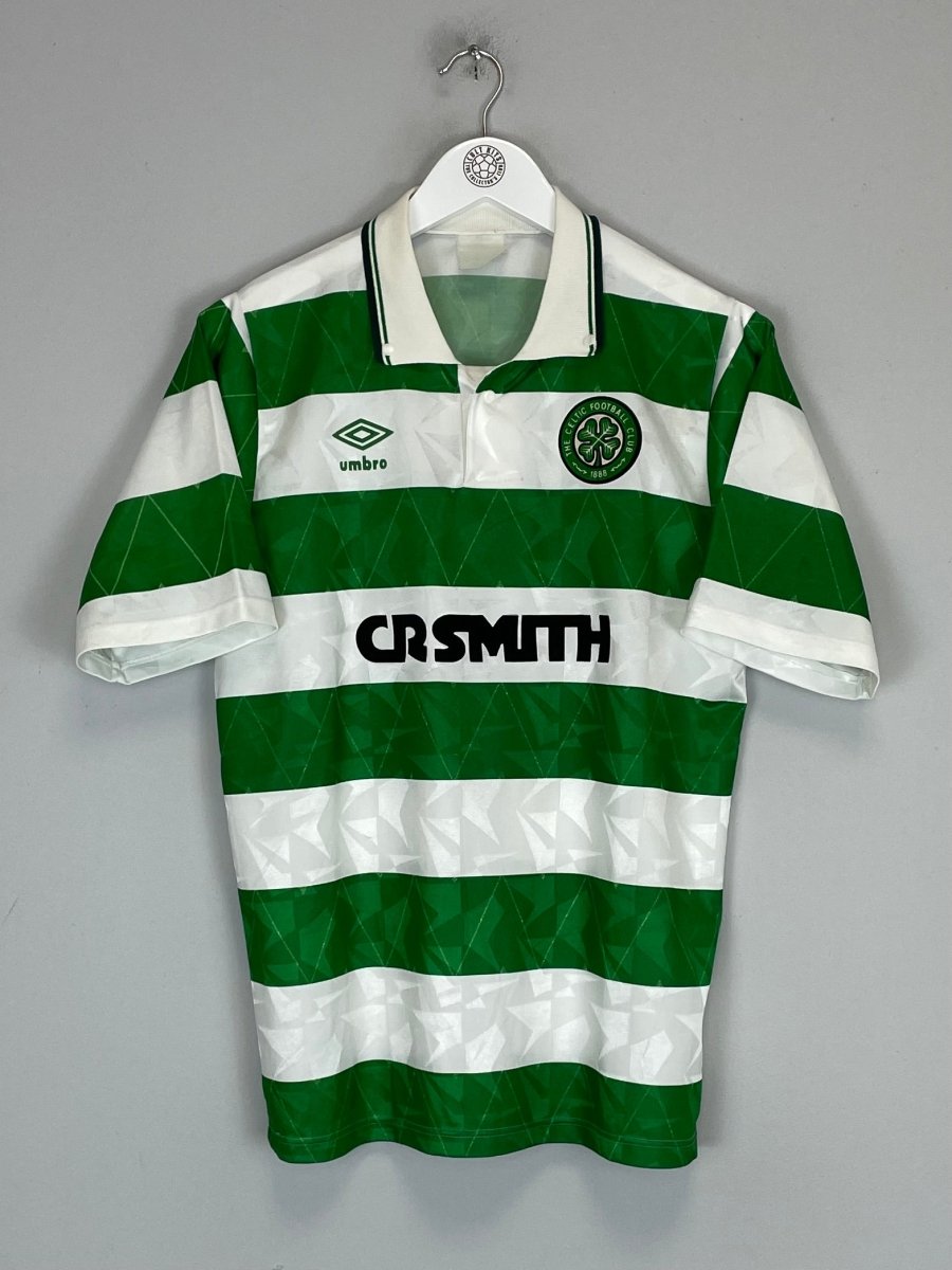 1989/91 CELTIC HOME SHIRT (M) UMBRO - Cult Kits - Medium - Buy Vintage Football Shirts, Authentic Retro Football Shirts For Sale, Classic Football Shirts & Soccer Jersey