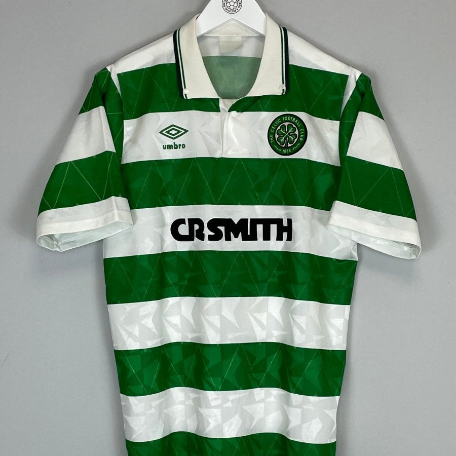 1989/91 CELTIC HOME SHIRT (M) UMBRO - Cult Kits - Medium - Buy Vintage Football Shirts, Authentic Retro Football Shirts For Sale, Classic Football Shirts & Soccer Jersey