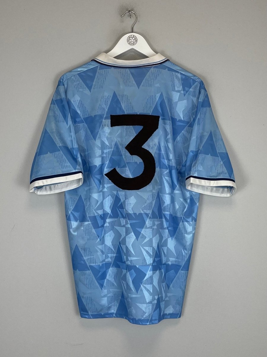 1989/91 LAZIO 3 HOME SHIRT (L) UMBRO - Cult Kits - Large - Buy Vintage Football Shirts, Authentic Retro Football Shirts For Sale, Classic Football Shirts & Soccer Jersey