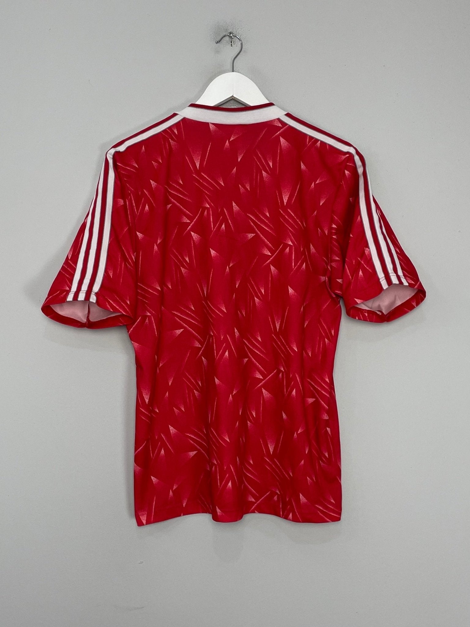 Shop 1989/91 LIVERPOOL HOME SHIRT (M) ADIDAS, classic football shirts, vintage football shirts & retro soccer jerseys at Cult Kits