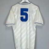 Shop 1989/91 TRANMERE ROVERS #5 *MATCH ISSUE* HOME SHIRT (L), classic football shirts, vintage football shirts & retro soccer jerseys at Cult Kits