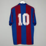 Shop 1989/92 BARCELONA #10 HOME SHIRT (XL) MEYBA, classic football shirts, vintage football shirts & retro soccer jerseys at Cult Kits