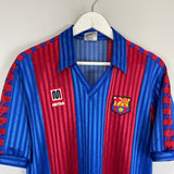 Shop 1989/92 BARCELONA HOME SHIRT (M) MEYBA, classic football shirts, vintage football shirts & retro soccer jerseys at Cult Kits
