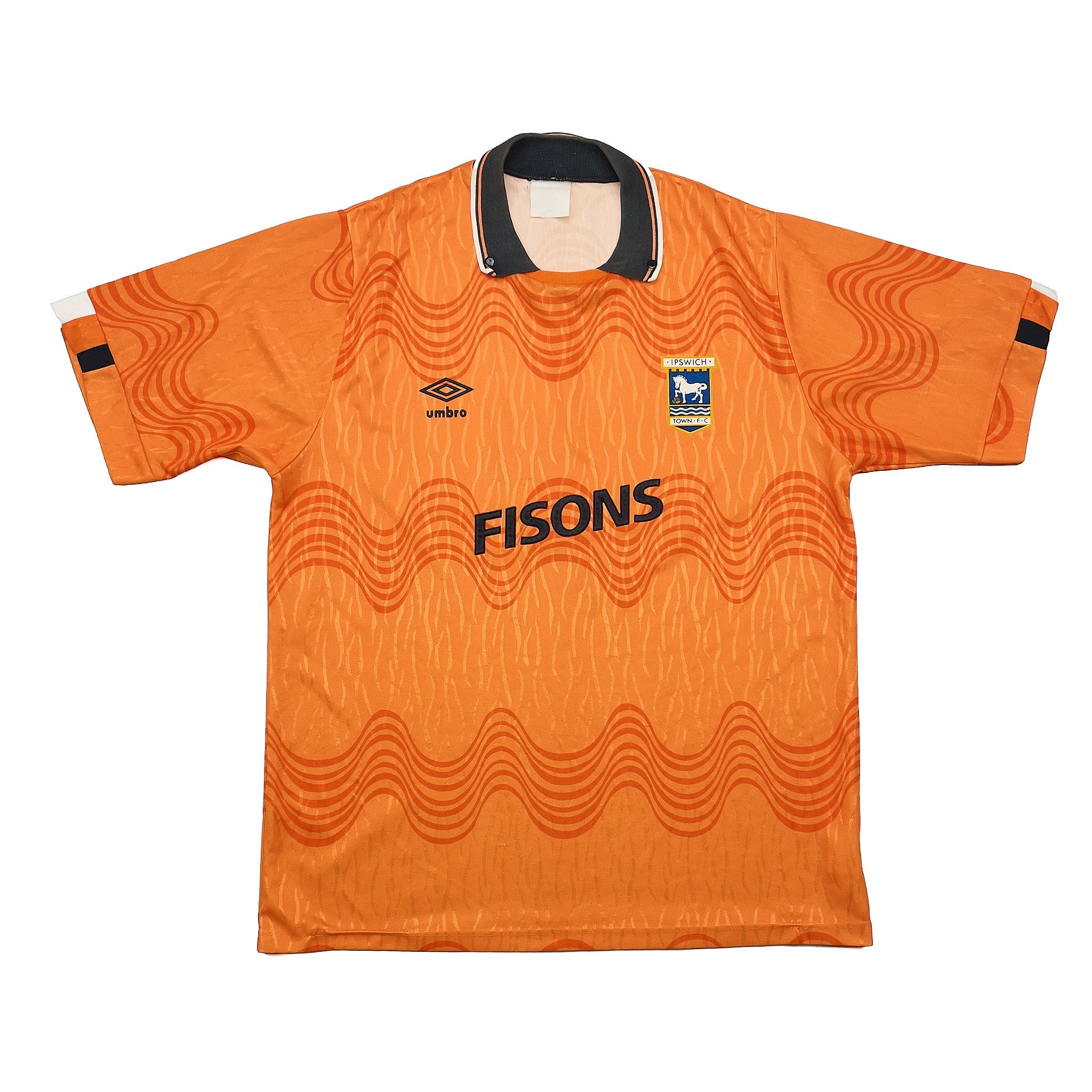 Buy 1989/92 Ipswich Town Away Shirt (L) Umbro ~ Free worldwide shipping available ~ Authentic Vintage Football Shirts from Cult Kits