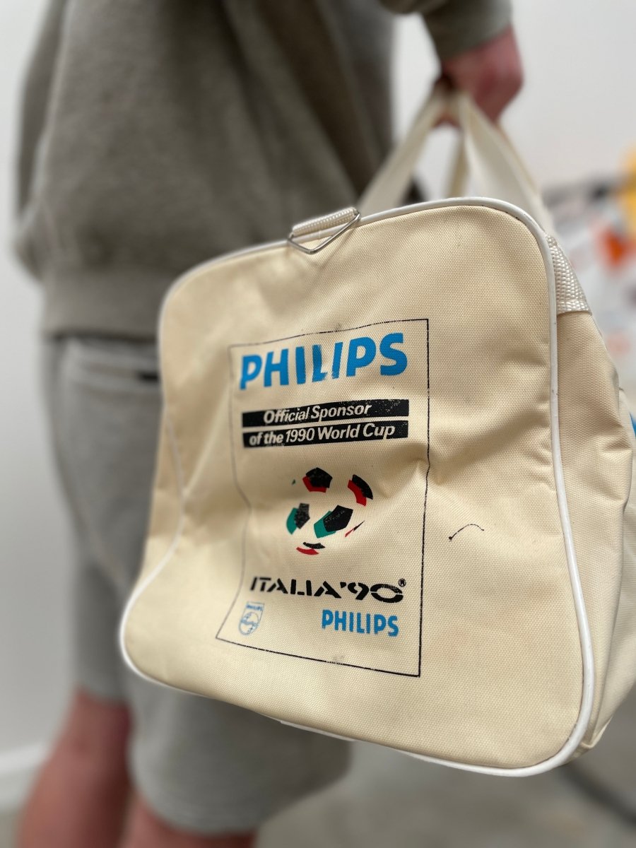 1990 ITALY PHILLIPS WORLD CUP KIT BAG - Cult Kits - N/A - Buy Vintage Football Shirts, Authentic Retro Football Shirts For Sale, Classic Football Shirts & Soccer Jersey