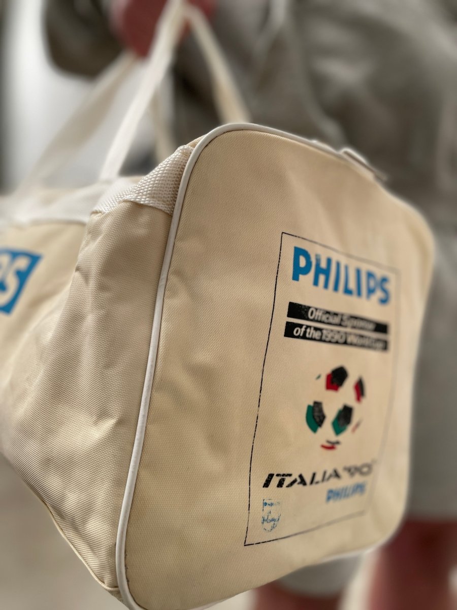 1990 ITALY PHILLIPS WORLD CUP KIT BAG - Cult Kits - N/A - Buy Vintage Football Shirts, Authentic Retro Football Shirts For Sale, Classic Football Shirts & Soccer Jersey