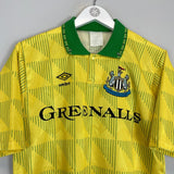 1990 NEWCASTLE UNITED AWAY SHIRT (M) UMBRO - Cult Kits - Medium - Buy Vintage Football Shirts, Authentic Retro Football Shirts For Sale, Classic Football Shirts & Soccer Jersey