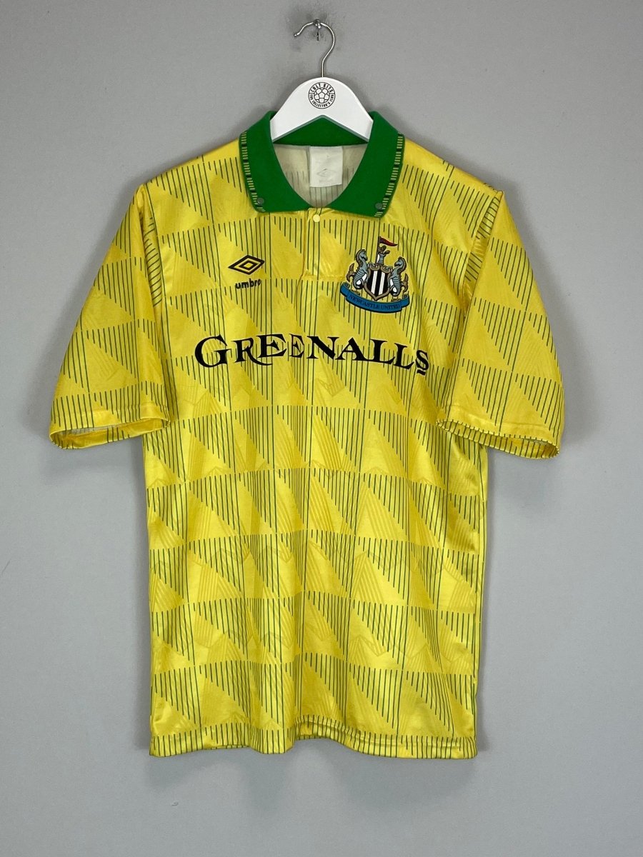 1990 NEWCASTLE UNITED AWAY SHIRT (M) UMBRO - Cult Kits - Medium - Buy Vintage Football Shirts, Authentic Retro Football Shirts For Sale, Classic Football Shirts & Soccer Jersey