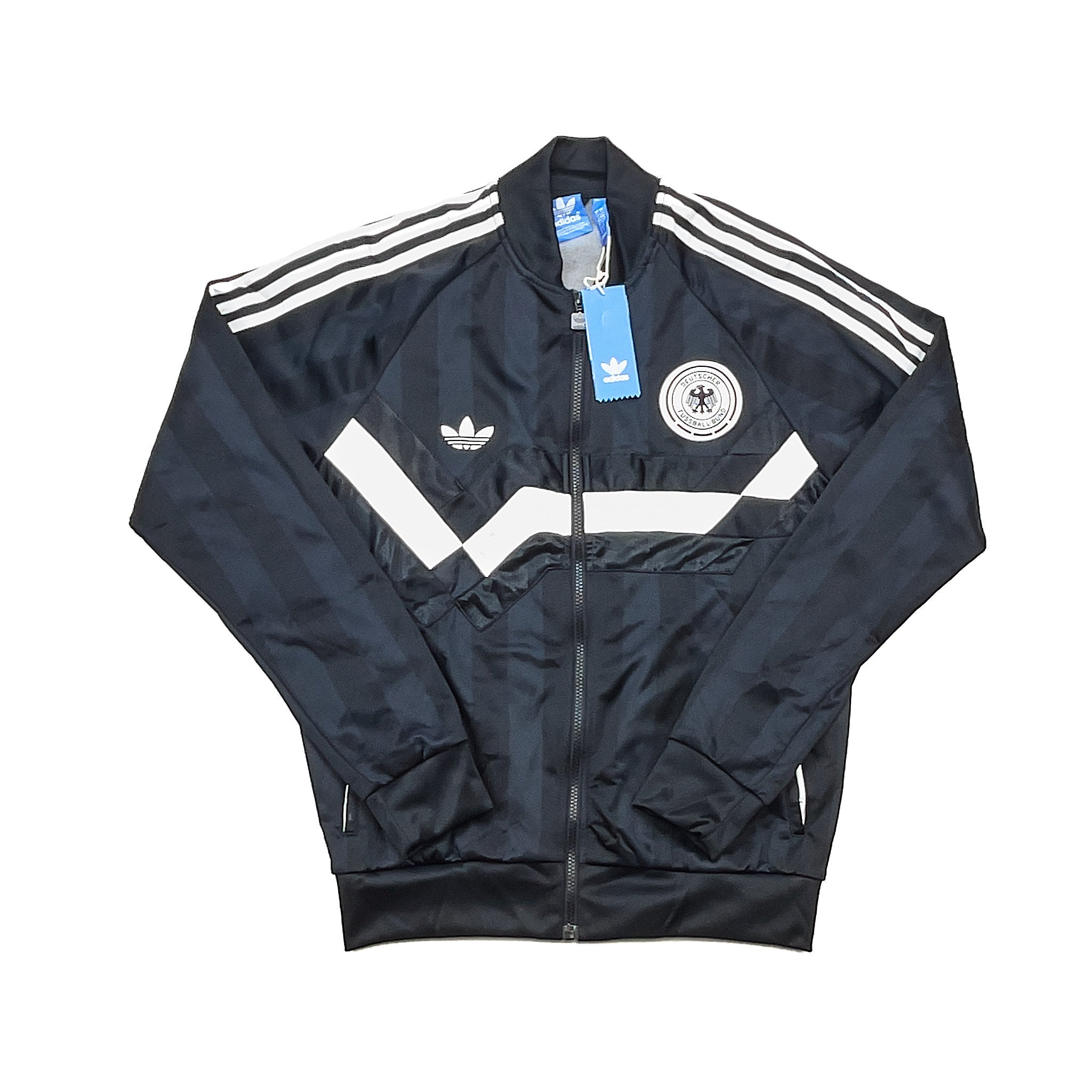 Buy 1990 Style Germany *BNWT* Adidas Originals Track Jacket (L) ~ Free worldwide shipping available ~ Authentic Vintage Football Shirts from Cult Kits