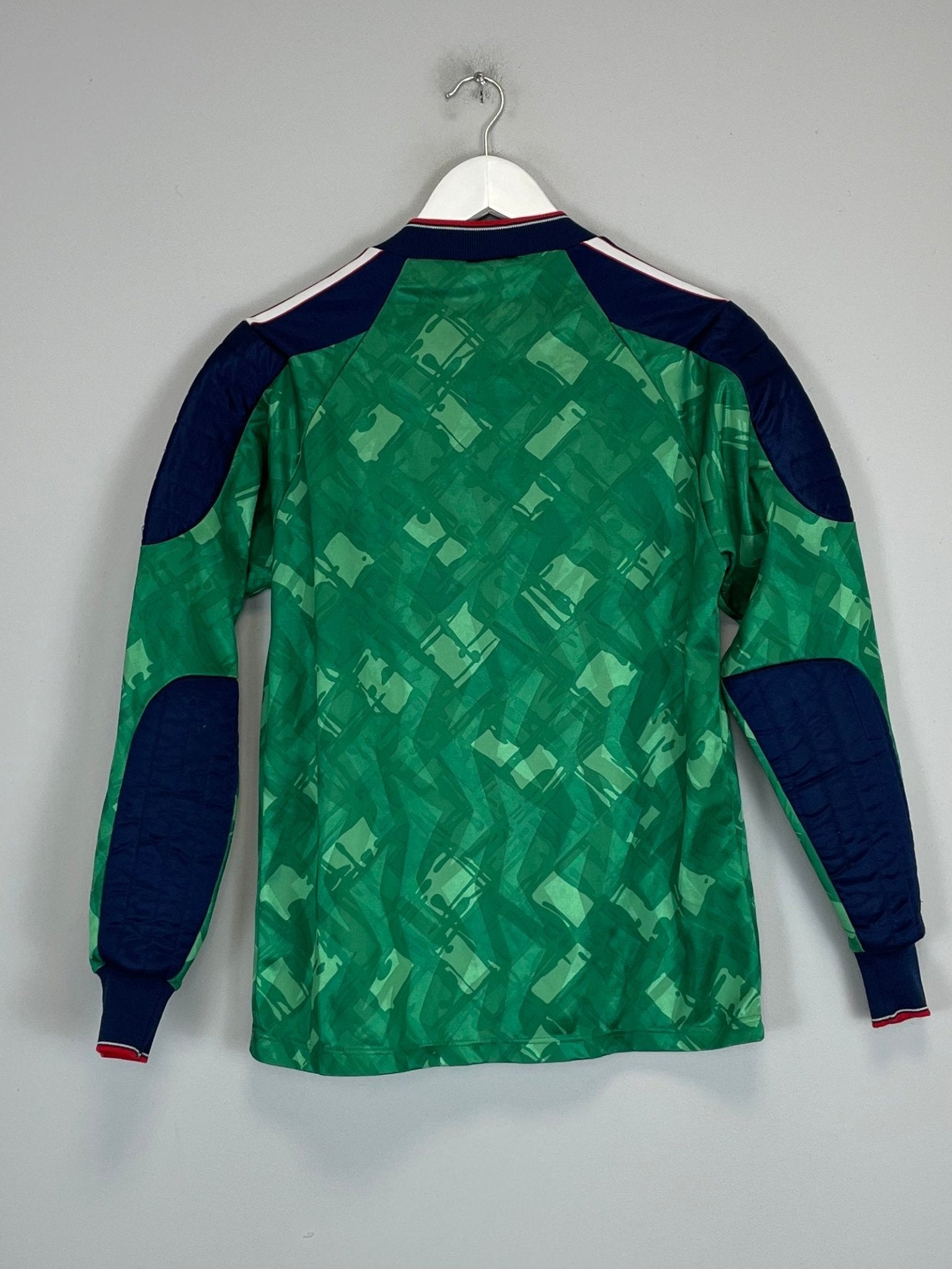 Shop 1990/91 ARSENAL GK SHIRT (S) ADIDAS, classic football shirts, vintage football shirts & retro soccer jerseys at Cult Kits