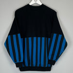 Shop 1990/91 INTER MILAN JUMPER (M) LE FELPE, classic football shirts, vintage football shirts & retro soccer jerseys at Cult Kits