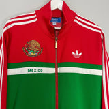 Shop 1990/91 MEXICO ADIDAS ORIGINALS TRACKSUIT TOP (L) ADIDAS, classic football shirts, vintage football shirts & retro soccer jerseys at Cult Kits
