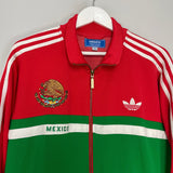 Shop 1990/91 MEXICO ADIDAS ORIGINALS TRACKSUIT TOP (XL), classic football shirts, vintage football shirts & retro soccer jerseys at Cult Kits