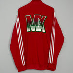 Shop 1990/91 MEXICO ADIDAS ORIGINALS TRACKSUIT TOP (XL), classic football shirts, vintage football shirts & retro soccer jerseys at Cult Kits