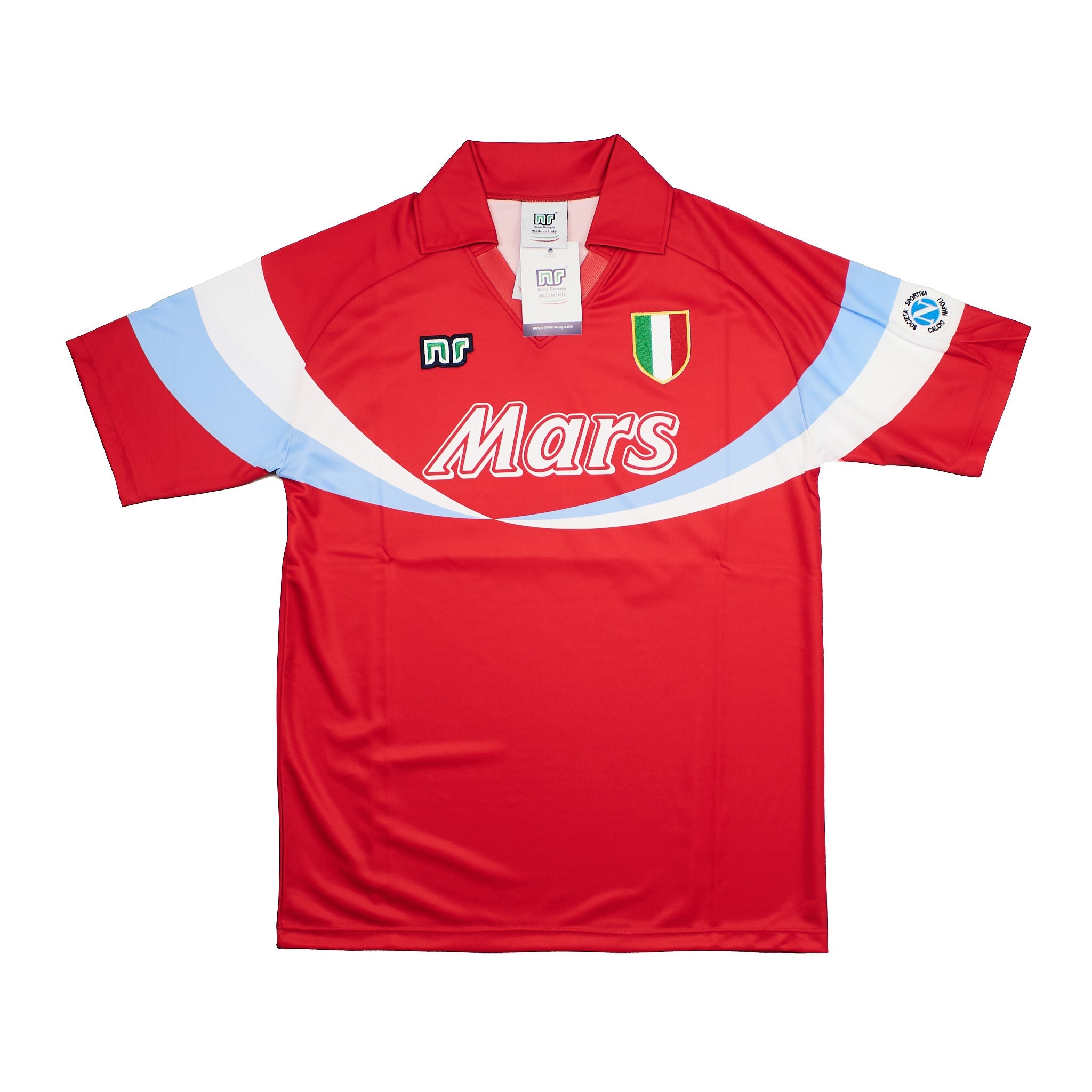 Buy 1990/91 Napoli 10 Maradona *BNWT* Reissue Away Shirt (Multiple) Ennerre ~ Free worldwide shipping ~ Authentic Vintage Football Shirts from Cult Kits