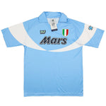 Buy 1990/91 Napoli 10 Maradona *BNWT* Reissue Home Shirt (Multiple Sizes) Ennerre ~ Free worldwide shipping available ~ Authentic Vintage Football Shirts from Cult Kits
