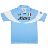 Buy 1990/91 Napoli 10 Maradona *BNWT* Reissue Home Shirt (Multiple Sizes) Ennerre ~ Free worldwide shipping available ~ Authentic Vintage Football Shirts from Cult Kits