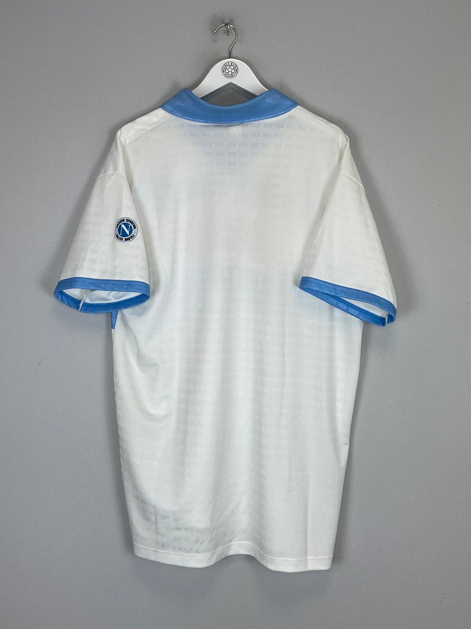 Shop 1990/91 NAPOLI HOME SHIRT (XL) NR, classic football shirts, vintage football shirts & retro soccer jerseys at Cult Kits