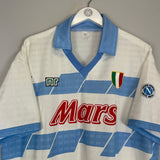 Shop 1990/91 NAPOLI HOME SHIRT (XL) NR, classic football shirts, vintage football shirts & retro soccer jerseys at Cult Kits