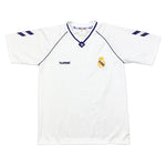 Buy 1990/91 Real Madrid Home Shirt (XL) Hummel ~ Free worldwide shipping available ~ Authentic Vintage Football Shirts from Cult Kits