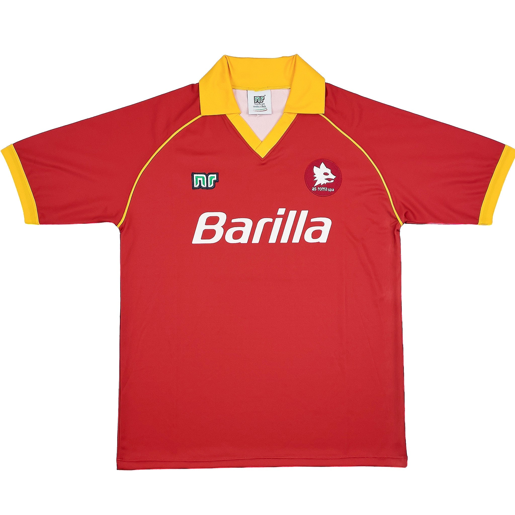 1990-91-roma-10-bnwt-reissue-home-shirt-multiple-sizes-ennerre