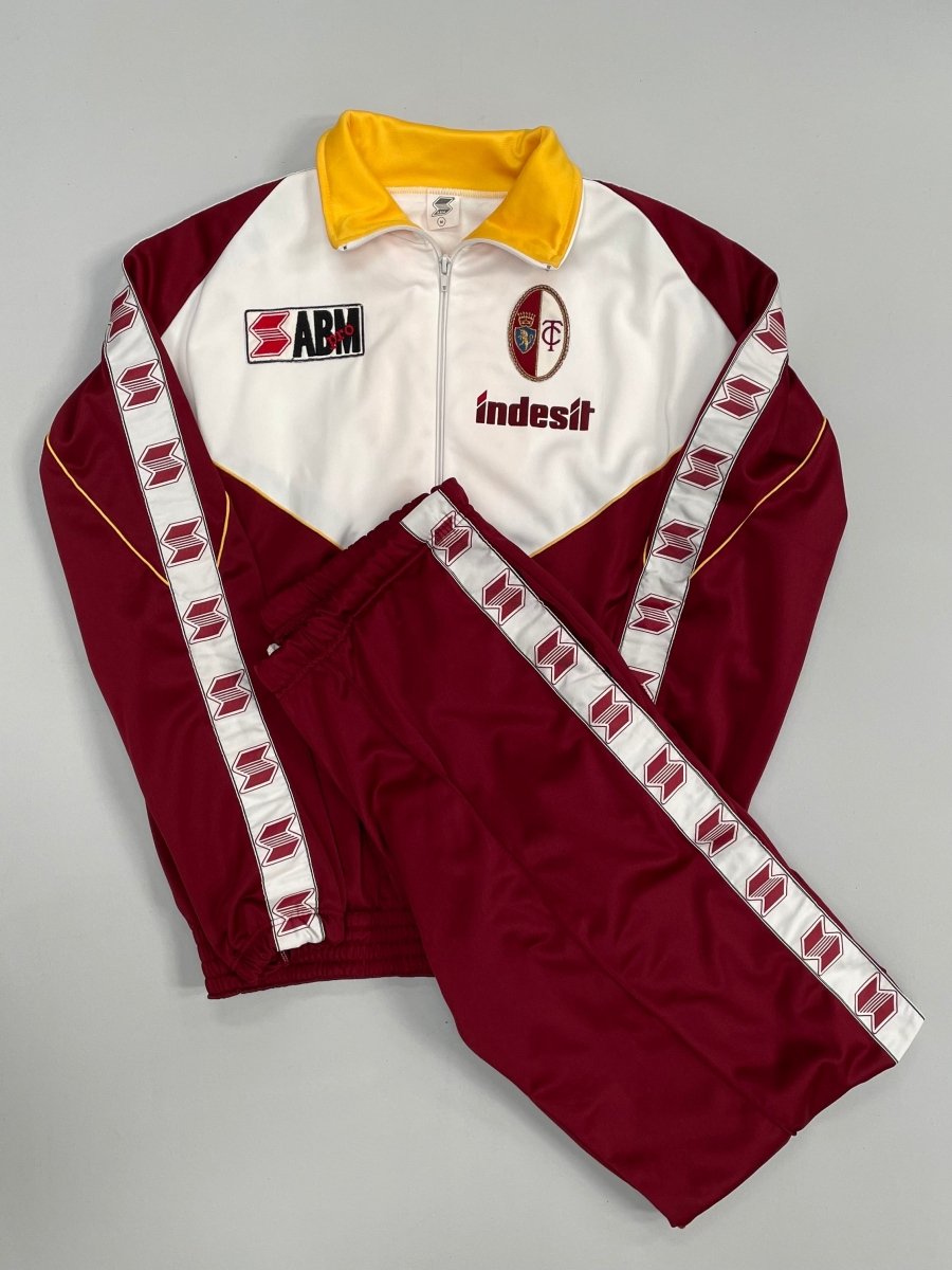 1990/91 TORINO FULL TRACKSUIT (M) ABM - Cult Kits - Medium - Buy Vintage Football Shirts, Authentic Retro Football Shirts For Sale, Classic Football Shirts & Soccer Jersey