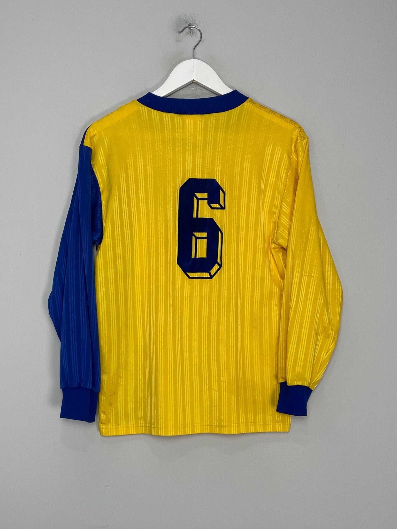 Shop 1990/92 CLERMONT AUVERGNE L/S #6 HOME SHIRT (M) ADIDAS, classic football shirts, vintage football shirts & retro soccer jerseys at Cult Kits