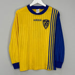 Shop 1990/92 CLERMONT AUVERGNE L/S #6 HOME SHIRT (M) ADIDAS, classic football shirts, vintage football shirts & retro soccer jerseys at Cult Kits